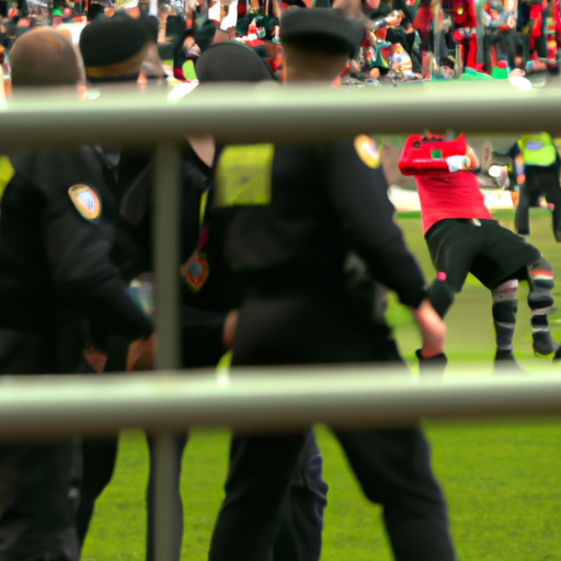 AZ-Legia Warschau: Geweld tegen politie en stewards
