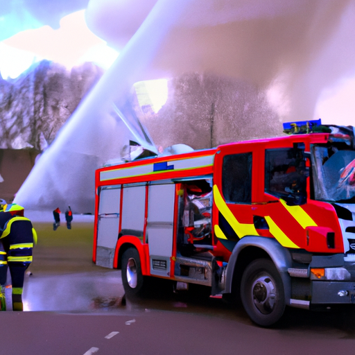 Multiwacht helpt brandweer bij grote brand