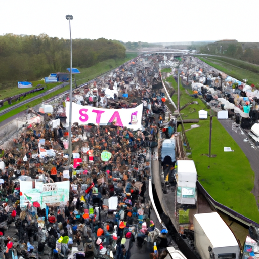 Meer dan 700 aanhoudingen bij XR-demonstratie op A12
