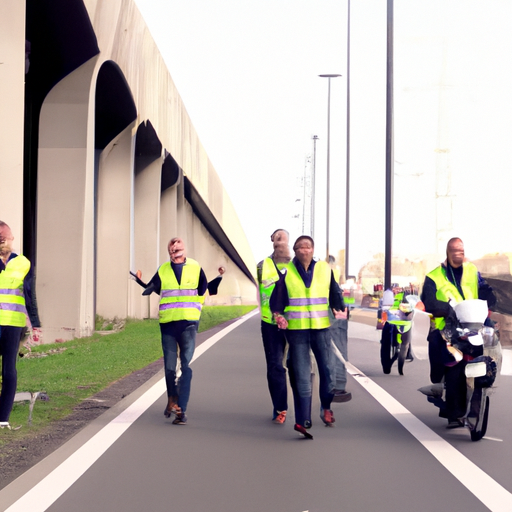 1579 aanhoudingen bij blokkade A12 in Den Haag