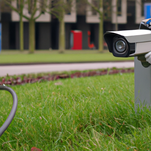 Grote camera voor terreinbeveiliging