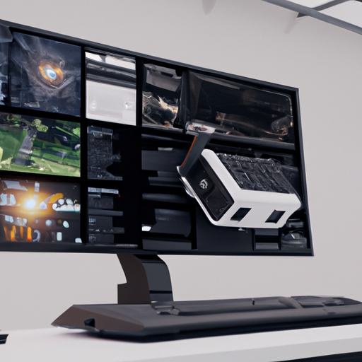 Monitoren met AI voor objectherkenning