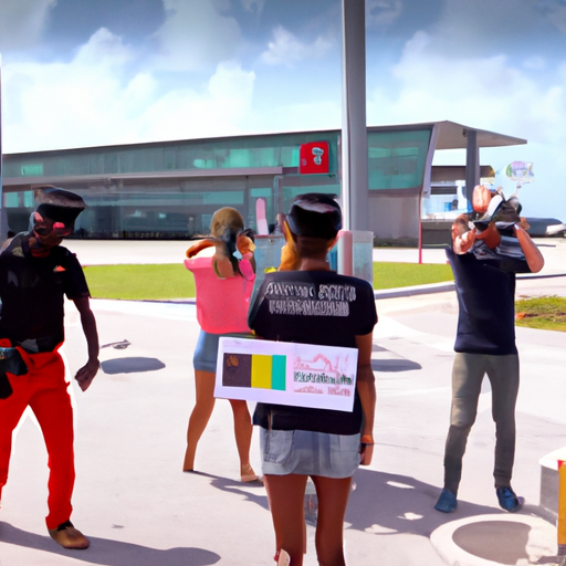 Protest op Aruba tegen plaatsing bewakingscamera’s op luchthaven